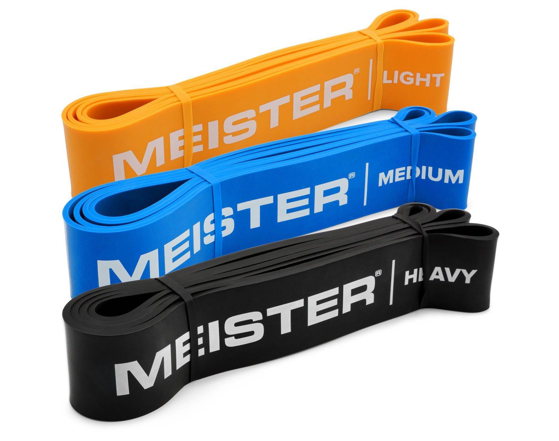 Meister X Band 41"x2" Comfort Resistance Flat 3 Band Set - M