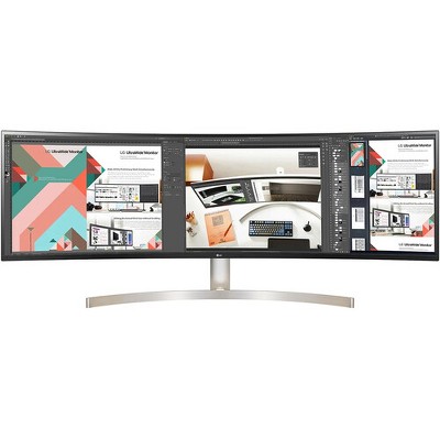 Manufacturer Refurbished LG 49BL95C-WY 49" 1440p HDR Curved UltraWide Monitor, Black