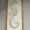 Slickblue Marine Life Wall Decor, Wood-Framed Coastal Relief Wall Art, Seahorse or Lobster Design, 12.2"x25.6" - 3 of 3