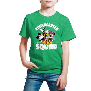 Boys' - Disney - Kindergarten Squad Short Sleeve Graphic T-Shirt - 1 of 4