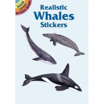 Realistic Whales Stickers - (Dover Little Activity Books) by  Jan Sovak (Paperback)