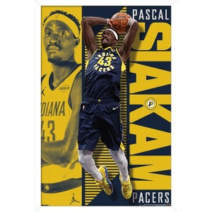 Trends International NBA Indiana Pacers - Pascal Siakam 25 Framed Wall Poster Prints - 1 of 4