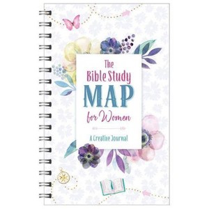 The Bible Study Map for Women - (Faith Maps) by  Compiled by Barbour Staff (Spiral Bound) - 1 of 1