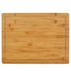 JoyJolt Bamboo Cutting Board Set, Wooden Cutting Boards for Kitchen Wood Cutting Board Set - 3 of 4