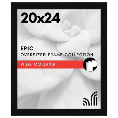 Americanflat Poster Frame with Polished Plexiglass - Hanging Hardware Included