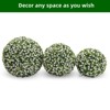 CuisinSmart Artificial Topiary Balls Wedding Decoration, 2Pcs Flower Topiary Ball Decorative Balls for Outdoor Patio Garden&Indoor - 3 of 4