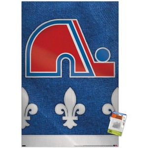 Trends International NHL Quebec Nordiques - Retro Logo 24 Unframed Wall Poster Prints - 1 of 4