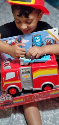 Disney Junior Firebuds Friends Bo And Flash Figure And Fire Truck Set :  Target