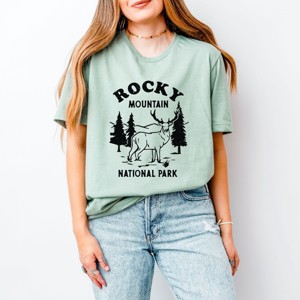 Simply Sage Market Vintage Rocky Mountain National Park Short Sleeve Tee - 1 of 4