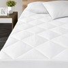 NicBex Cotton Sateen White Mattress Pad for Water-Resistant & Hypoallergenic,Bedroom Bed Mattress in a Box - 3 of 4