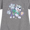 - Paw Patrol - Everest Sketch Graphic Short Sleeve Fleece Dress - 2 of 4