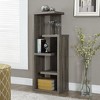 Monarch Specialties Bookshelf Bookcase Etagere 4 Tier 48InchH Office Bedroom Laminate Brown Contemporary Modern - 3 of 4