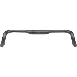 WHISKY Spano Drop Handlebar Drop Bend Style 31.8mm 40cm Black Carbon Fiber - 1 of 4