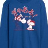 Men's - Peanuts - Aaugh Long Sleeve Graphic T-Shirt - 2 of 4