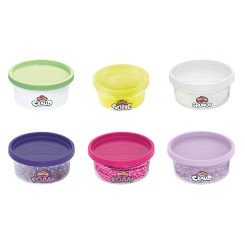 Play-doh Classic Canister Retro Set With 6 Non-toxic Colors : Target