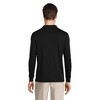 Lands' End Men's Long Sleeve Cotton Supima Polo Shirt - 2 of 4
