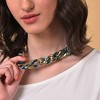 SOHI Women's Gold Link Chain Necklace - 4 of 4