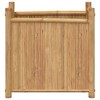 vidaXL Planter Raised Garden Bed Flower Pot Plant Stand Outdoor Balcony Bamboo - 19.7" x 11.8" x 19.7" - 4 of 4