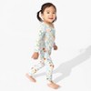 Bellabu Bear Baby Summer Floral Bamboo Convertible Footie - 3 of 4