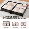 Generic 10 Set Compression Packing Cubes for Travel Gifts,OlarHike Luggage Clothes Organizer for Travelers,Airplane/Cruise/Car - 3 of 4