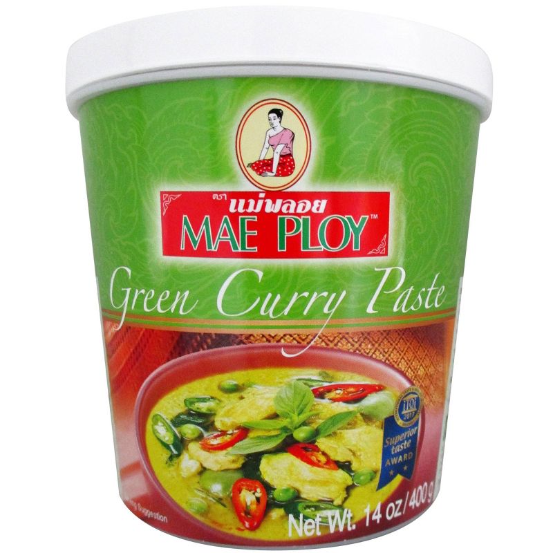 Mae Ploy Green Curry Paste - 14oz, 1 of 5