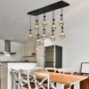 9 Light Raindrop Shape Chandelier Adjustable Rope Chandelier - 4 of 4