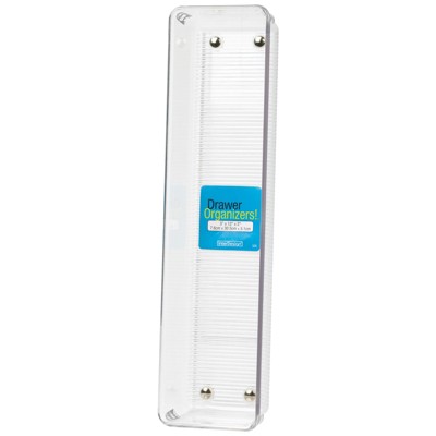 iDesign Linus 2 in. H X 3 in. W X 12 in. D Plastic Drawer Organizer