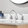 Sumerain 8 inch Widespread Bathroom Faucet,   SUS 304 3 Hole Lavatory Sink Faucet, Chrome - 2 of 4
