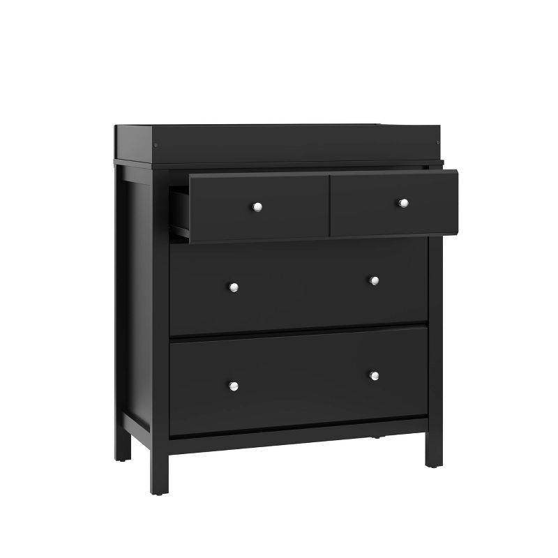 Storkcraft Carmel 3 Drawer Dresser with Interlocking Drawers with Changing Topper , 4 of 8