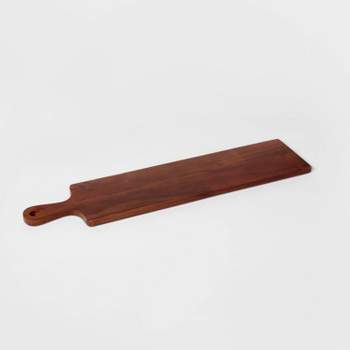 28" x 6" Large Wooden Cheese Board - Threshold™