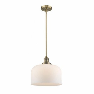 Bell - 1 Light Mini Pendant In Industrial Style-13 Inches Tall and 12 Inches Wide - 1 of 1
