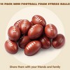 JOYIN 16 Pack 3.25” Mini Football Foam Stress Balls Toy for Kids Sports Birthday Party Favor, Squeeze Squish Balls - 2 of 4