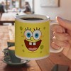 SpongeBob Goofy Smile Face Ceramic Coffee Mug, Novelty Gift Mugs for Coffee, Tea and Hot Drinks, 11oz, White - 4 of 4
