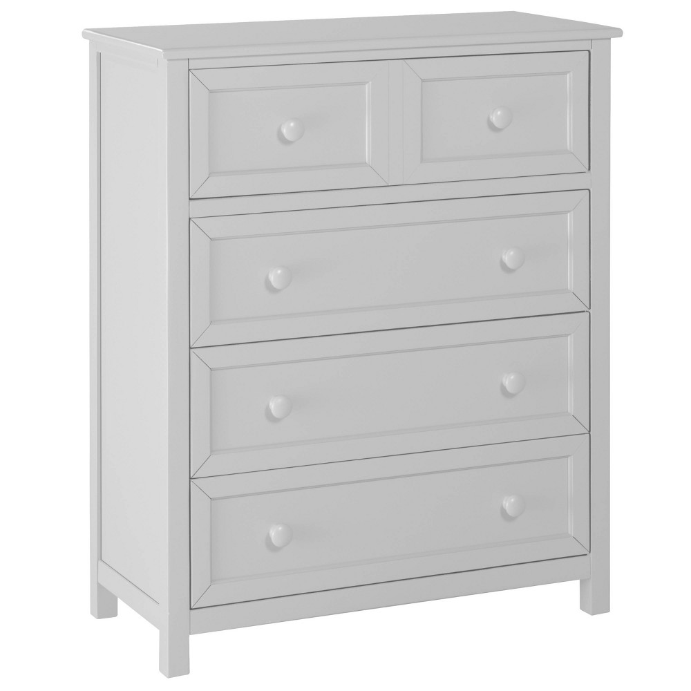Photos - Dresser / Chests of Drawers Schoolhouse 4.0 Wood 4 Drawer Kids' Chest White - Hillsdale Furniture