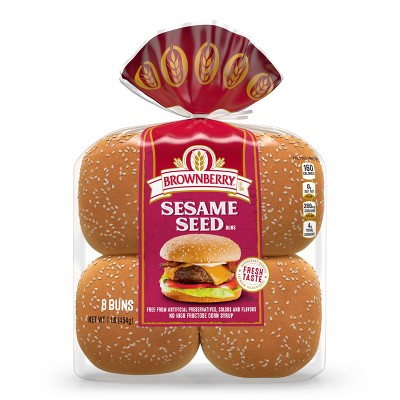 Brownberry Sesame Seed Buns - 16oz