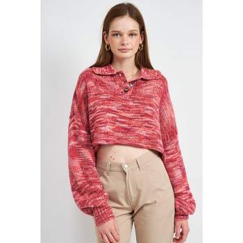 EMORY PARK Women's Cropped Pullover sweaters