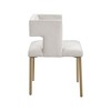 Meridian Furniture,Caleb Velvet Dining Chair, Set of 2 - 3 of 4