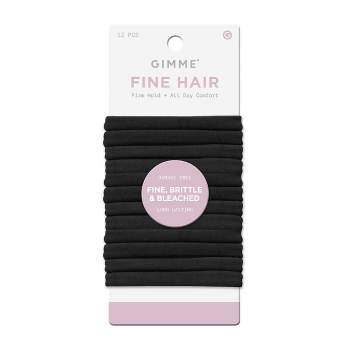 Gimme Beauty Fine Hair Tie Bands - 12ct