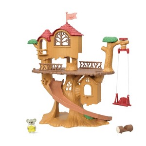 Calico Critters Adventure Treehouse Gift Set, Dollhouse Playset with Figure and Accessories. - 1 of 4