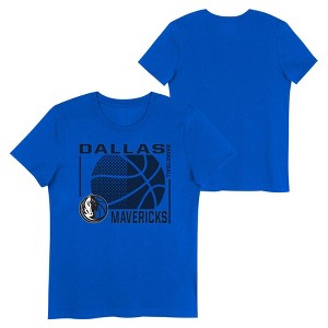 NBA Dallas Mavericks Kids' Short Sleeve Crewneck T-Shirt - 1 of 3