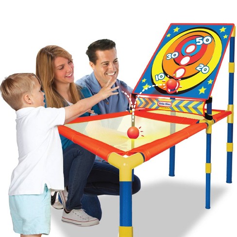 Little Tikes Easy Score Rebound Tennis Ping Pong Game w/ 2 Paddles & 2 Balls