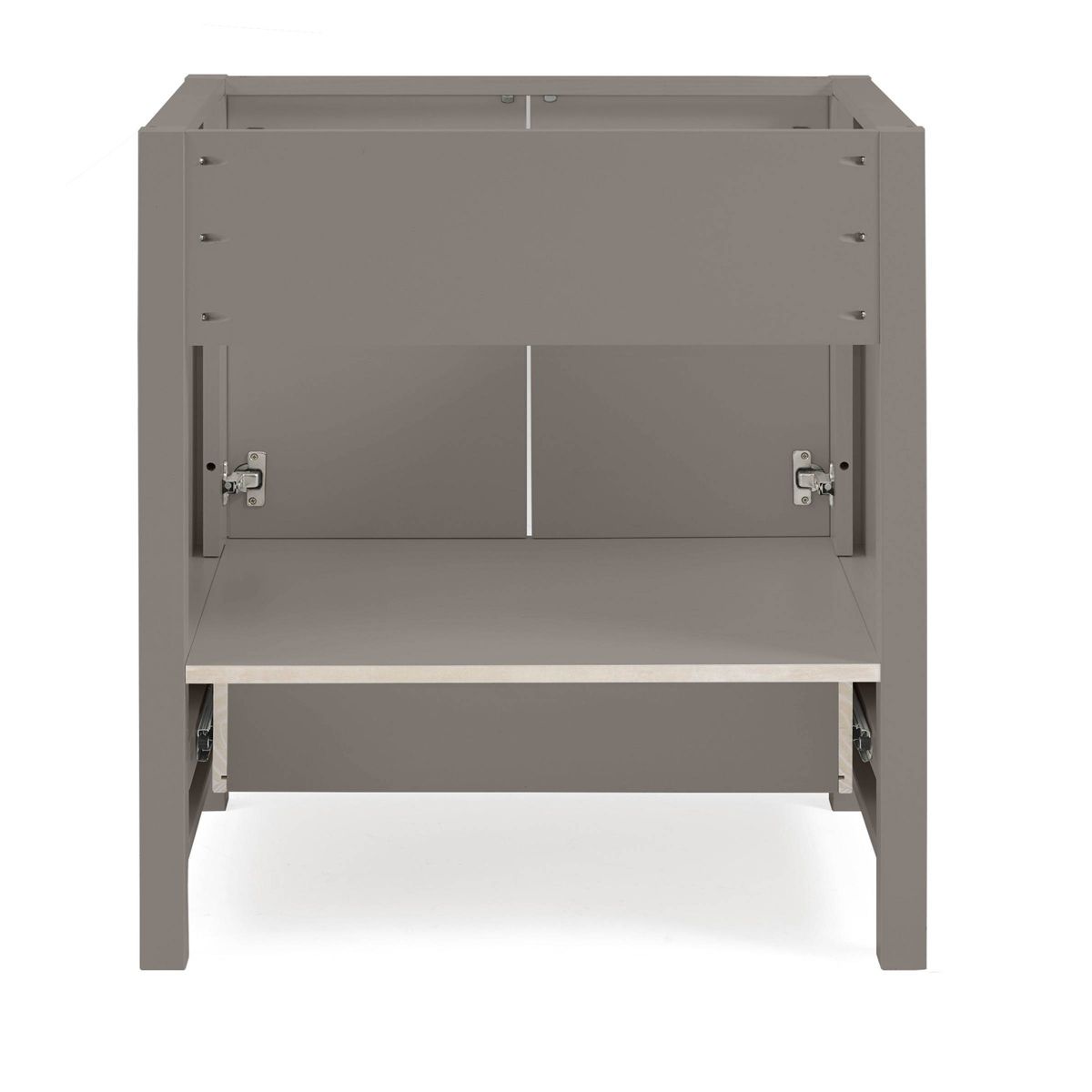 30" Williamsburg Cabinet Gray - Alaterre Furniture - thumbnail 5