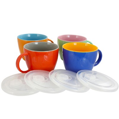 Gibson On The Go 25 oz Soup Mug set of 4
