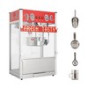 FONTOI 30 OZ Commercial Popcorn Machine with 30 Oz Kettle 3 Switch Control for Home Theater and Parties, Red/Black, 21.65"*14.76"*34.25" - 2 of 4