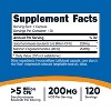 Nutricost Saccharomyces Boulardii + MOS Capsules (>5 Billion CFU) 120 Capsules - Prebiotic + Probiotic, 200mg of MOS Per Serving - 2 of 4