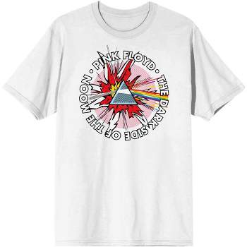 Pink Floyd Rainbow Prism Men's Natural T-shirt-xxl : Target