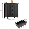 Modern Fluted Dresser, 3/5/6/7 Drawer Wood Dresser for Bedroom, Modern Chest of Drawers, Storage Organizer Cabinet for Living Room, Entryway - 2 of 4