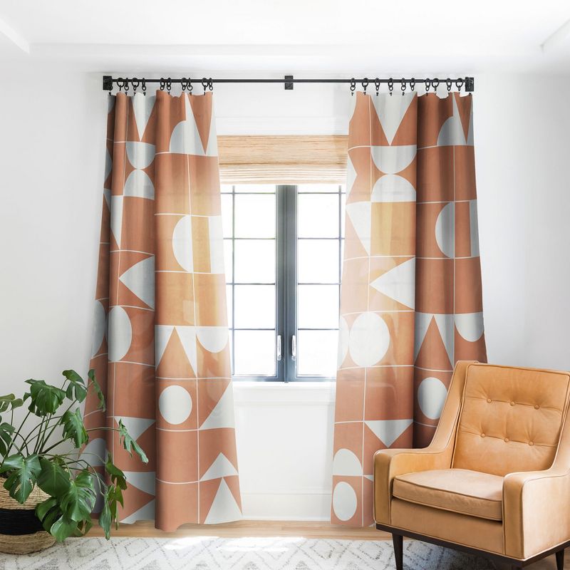 1pc Blackout Window Curtain Panel - Deny Designs, 1 of 6