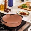 Caraway Home Enameled Cast Iron Braiser with Lid - 4 of 4