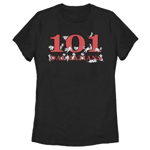 Women's One Hundred and One Dalmatians Classic Red Logo T-Shirt - 1 of 4